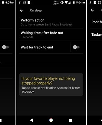 Netflix testing sleep timer android