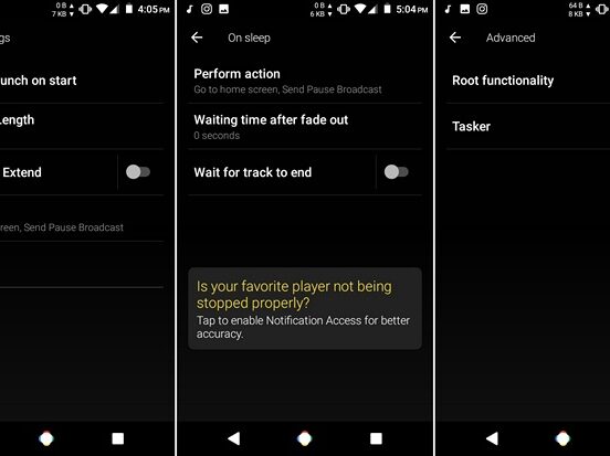 Netflix testing sleep timer android