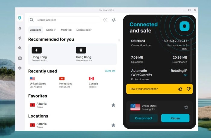 Norton secure vpn vs surfshark speed security and price compared