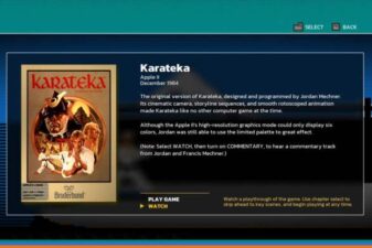 Karateka playable documentary digital eclipse trailer