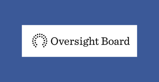 Facebook meta oversight board gender based violence moderation