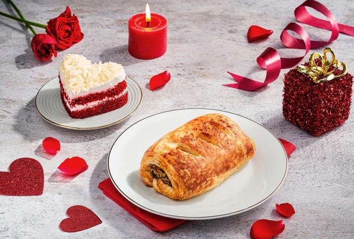 A lovely valentines day meal