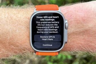 Apple garmin polar watchos 9 battery