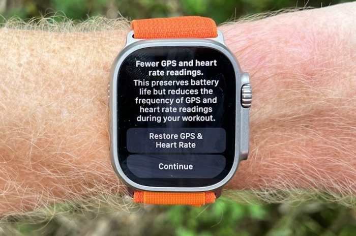 Apple garmin polar watchos 9 battery