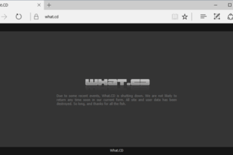 What cd music torrent website shut down