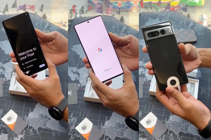 Google pixel 6 leak unboxing sorta seafoam