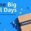 Amazon prime big deal days announcement