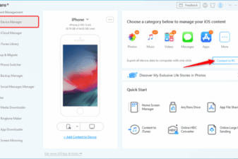 Dell iphone ios mobile connect app transfer files mirror apps