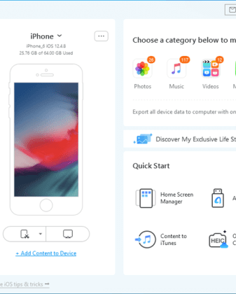 Dell iphone ios mobile connect app transfer files mirror apps