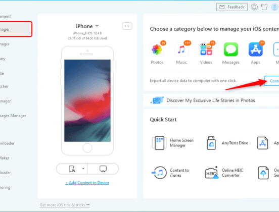 Dell iphone ios mobile connect app transfer files mirror apps