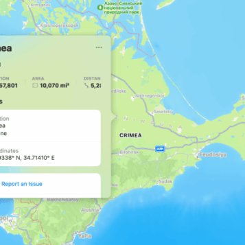 Apple maps weather apps crimea russia territory