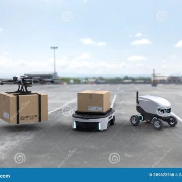 Ford delivery drone self driving concept mwc