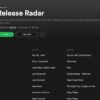 Spotify release radar personalized discovery curation