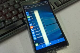 Microsoft windows phone lumia prototype bezel less display
