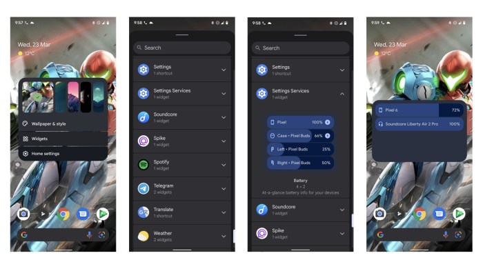 How to add a battery widget on your pixel phone