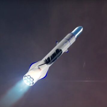 Glenn blue origin rocket geekwire design