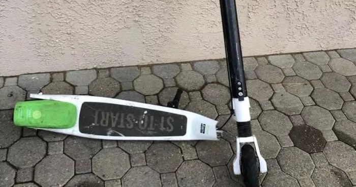 Lime scooter global recall okai breaking apart damage