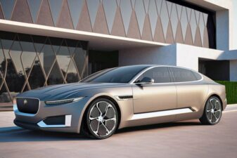 The new all electric very pink jaguar concept leaks online