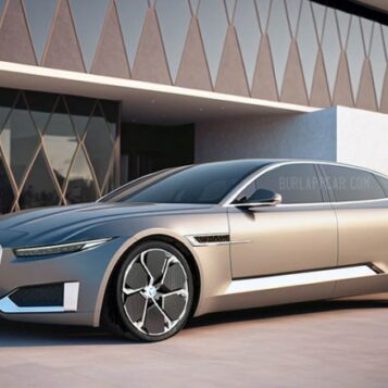 The new all electric very pink jaguar concept leaks online