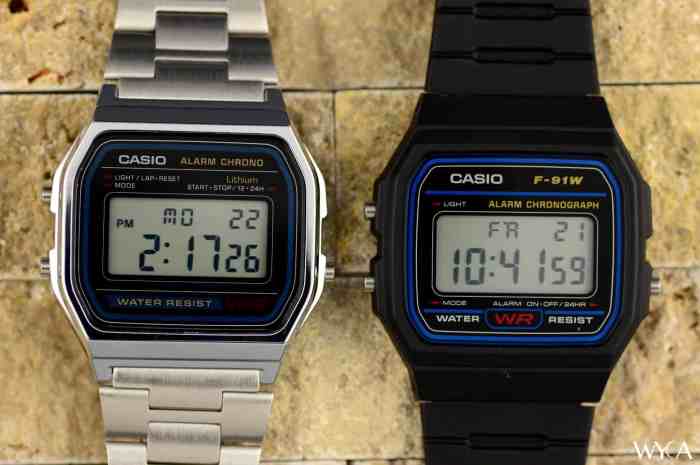 Cwt solid state watch time digital casio f91w 1 kickstarter battery