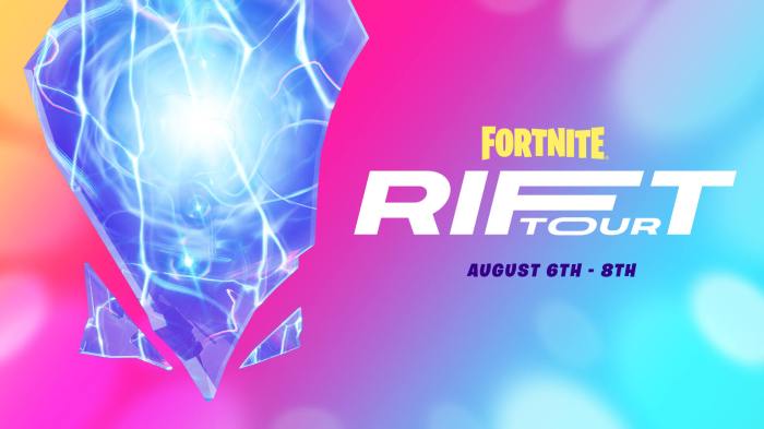 Rift presents Ariana grande fortnite rift tour concert epic games