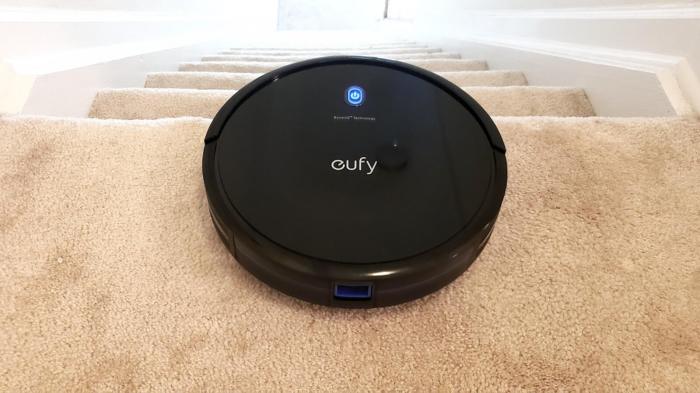 Grab refurb eufy robovac 11s slim self charging robot vacuum sale 120