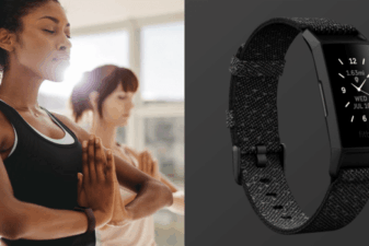 Fitbit charge 2 fitness tracker heart rate gps breathe meditation