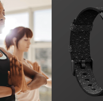 Fitbit charge 2 fitness tracker heart rate gps breathe meditation