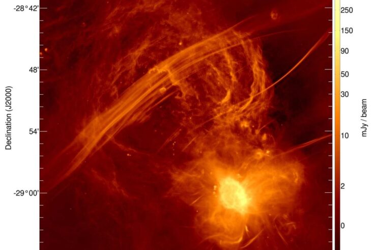 Milky galactic apod hole galaktyki centrum supermassive glowing astronomska dneva foxnews