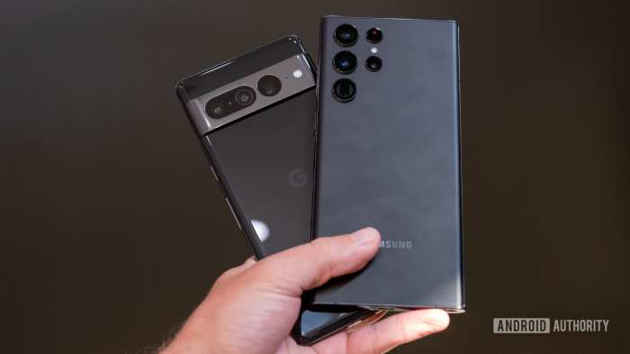 Google pixel 7 vs samsung galaxy s22