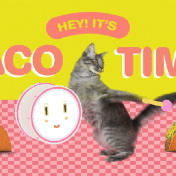 Taco bell nfts gif tacos sell