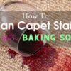 Want cleaner carpets shaving cream and baking soda are your friends