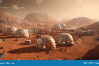 Mars colony space radiation cosmic ray human biology