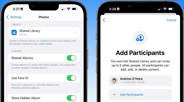 Ios 16 icloud shared photo library how to