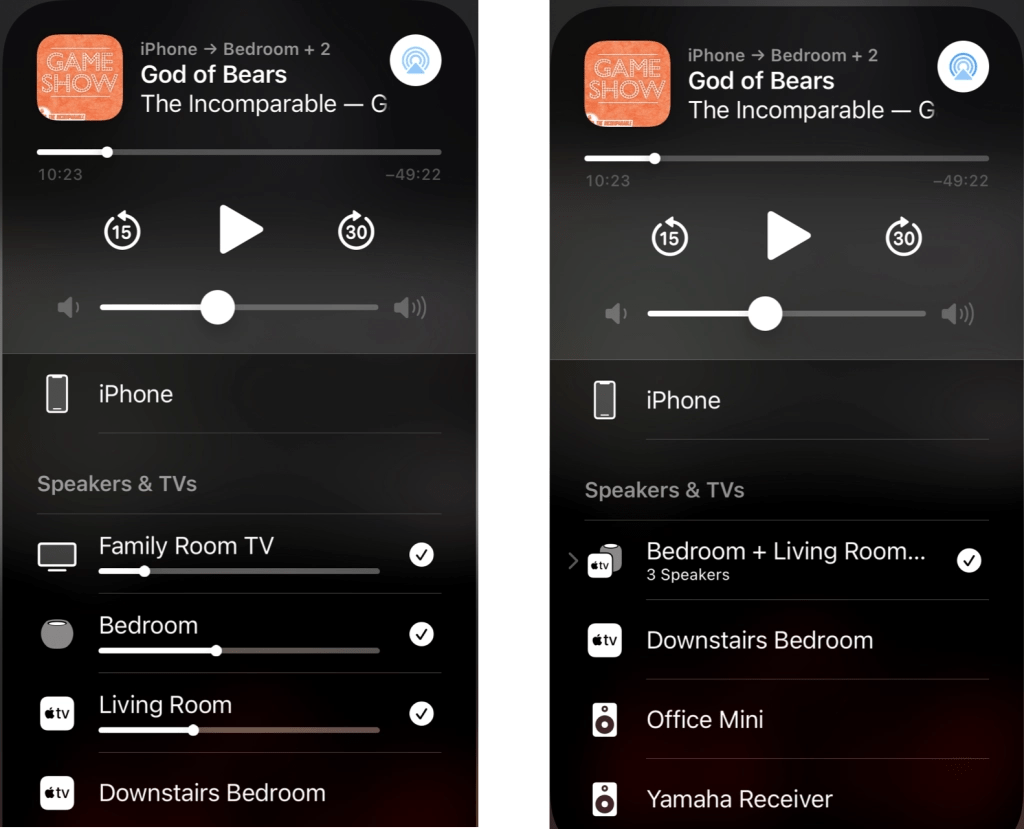 Airplay ipad destinations tap once Sonos airplay 2 support software update download