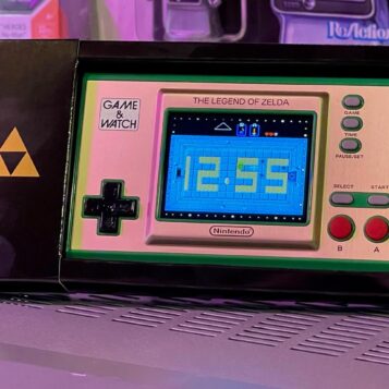 Return to hyrule with this nifty 40 legend of zelda game and watch save 20
