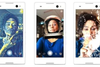 Snapchat events facebook clone experiment testing