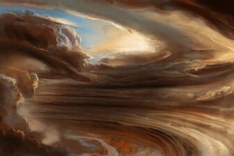 Jupiters frosted cupcake clouds look divine in these wild 3d views
