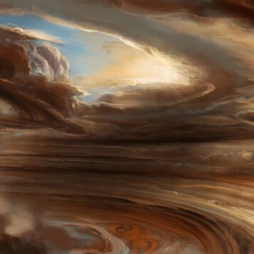 Jupiters frosted cupcake clouds look divine in these wild 3d views