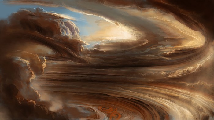 Jupiters frosted cupcake clouds look divine in these wild 3d views