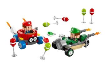 Lego shows off new mario kart and animal crossing sets at gamescom