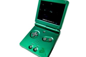 Can you resist anbernics game boy advance sp that plays ps1 and n64 games