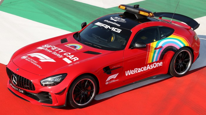 Luminar lidar mercedes amg f1 safety car automatic steering