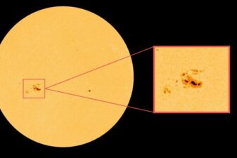 Sunspot looks like a gaping toothy maw in wild solar telescope image
