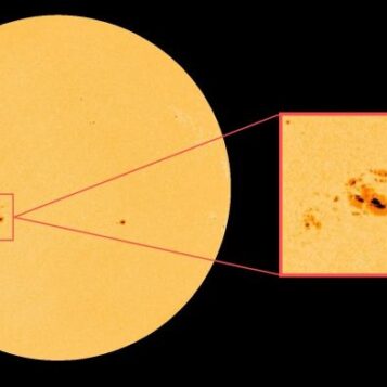 Sunspot looks like a gaping toothy maw in wild solar telescope image