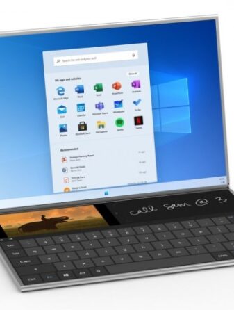 Microsoft windows 10x live tiles start menu neo dual screen update release date surface event
