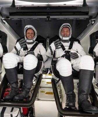 Spacex just launched four astronauts to iss for nasa crew 4 mission
