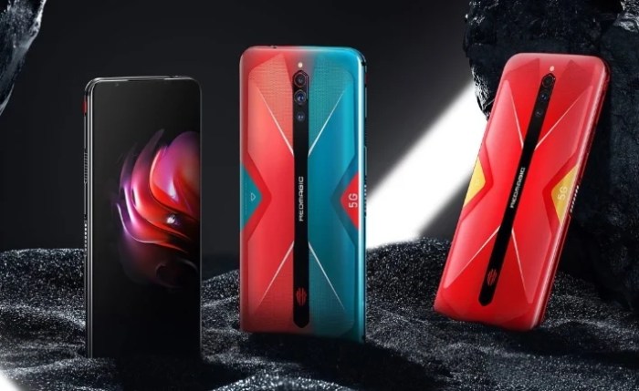 Nubia Red Magic 5G Gaming phone Snapdragon 865 8/12 GB RAM 128/512GB ... Nubia redmagic 5s here snapdragon 865 chipset 144hz display