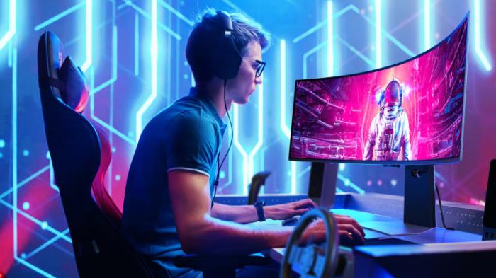 Samsung g9 odyssey oled gaming monitor god of war ragnarok deal sale