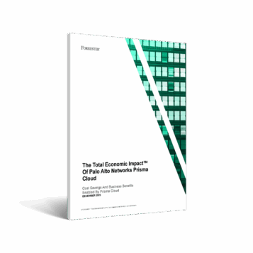 Forrester tei study prisma cloud